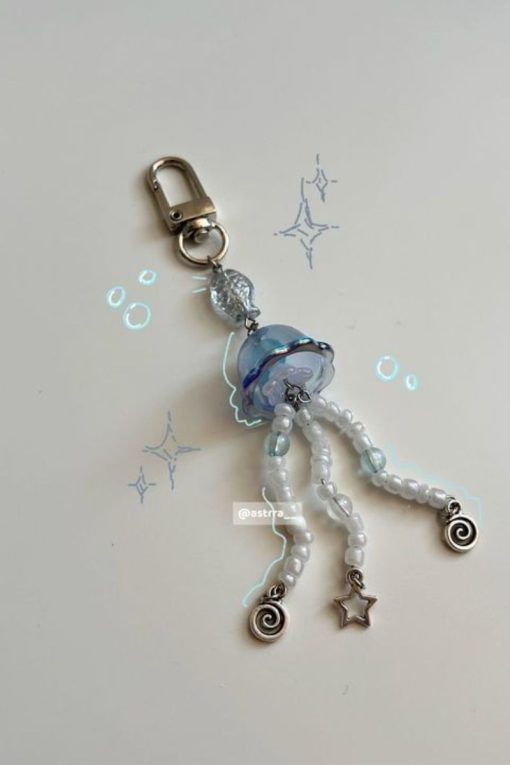 Móc Khóa Handmade Con Sứa 1